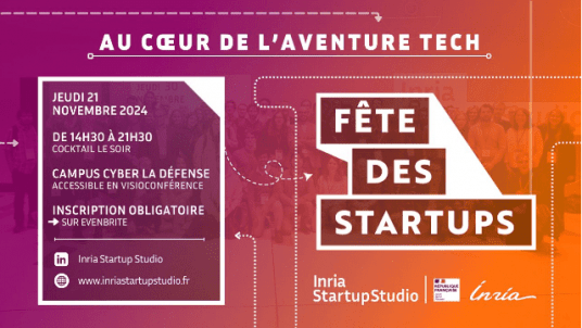 Fête des startups "au coeur de l'aventure tech"